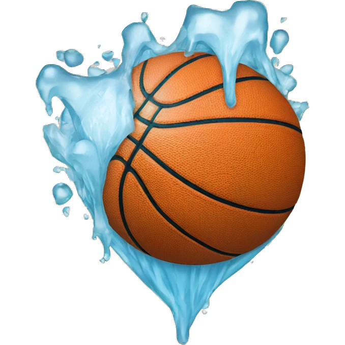 ice heart basketball emoji