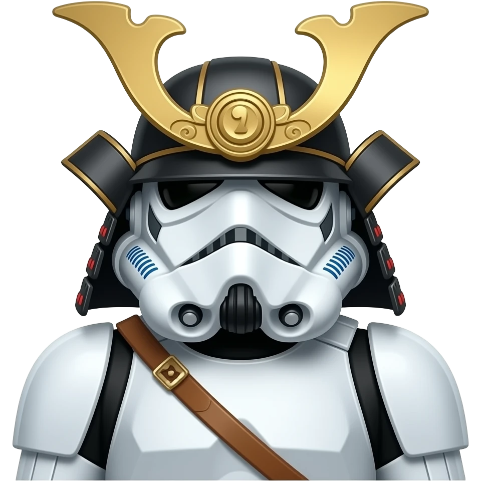 Ninja samurai stormtrooper emoji