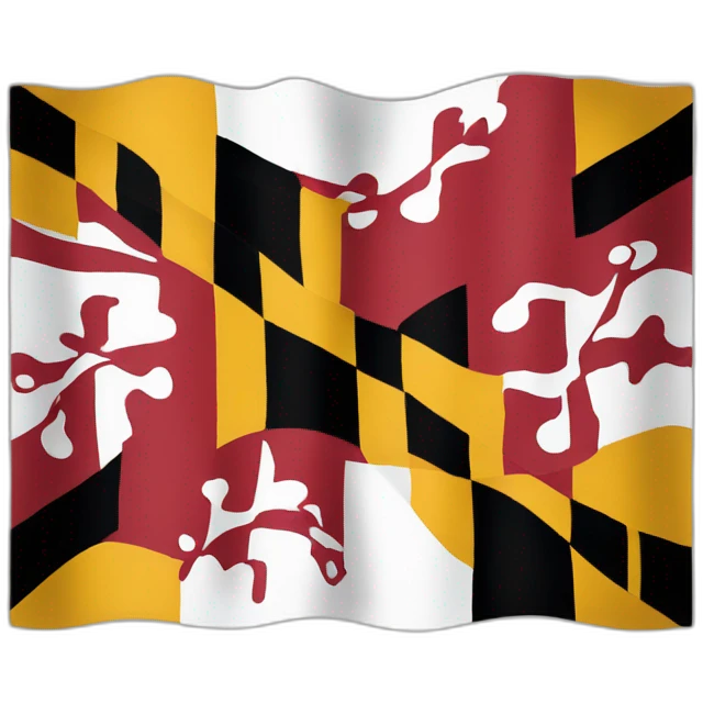 maryland flag emoji