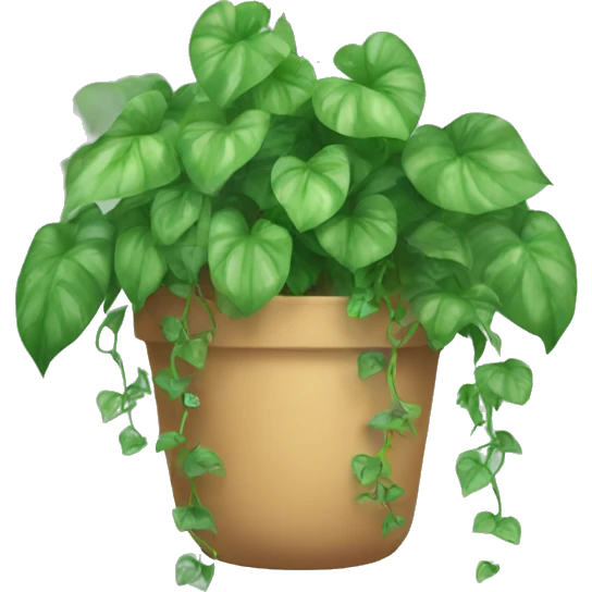 pothos plant hanging vines  emoji