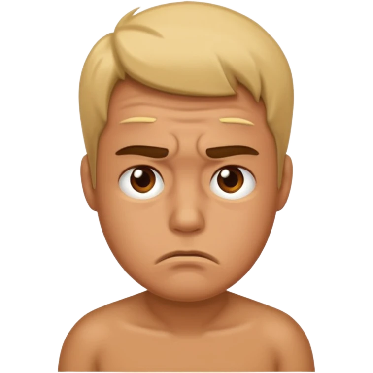 cara de estreñido emoji