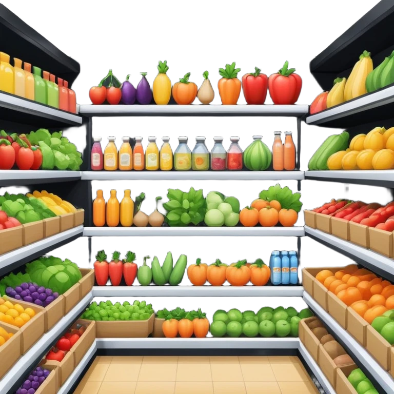 Grocery store emoji