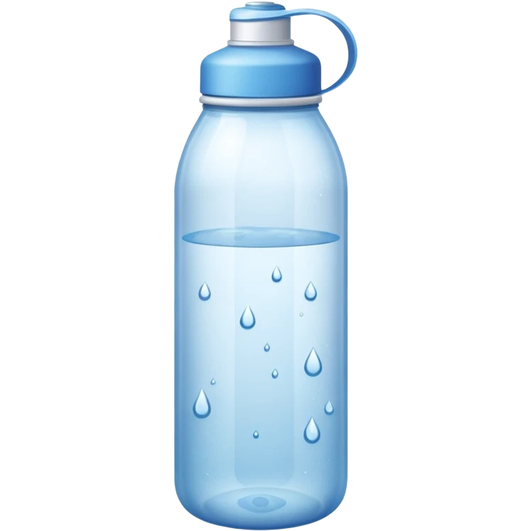 Water bottle emoji bottle emoji