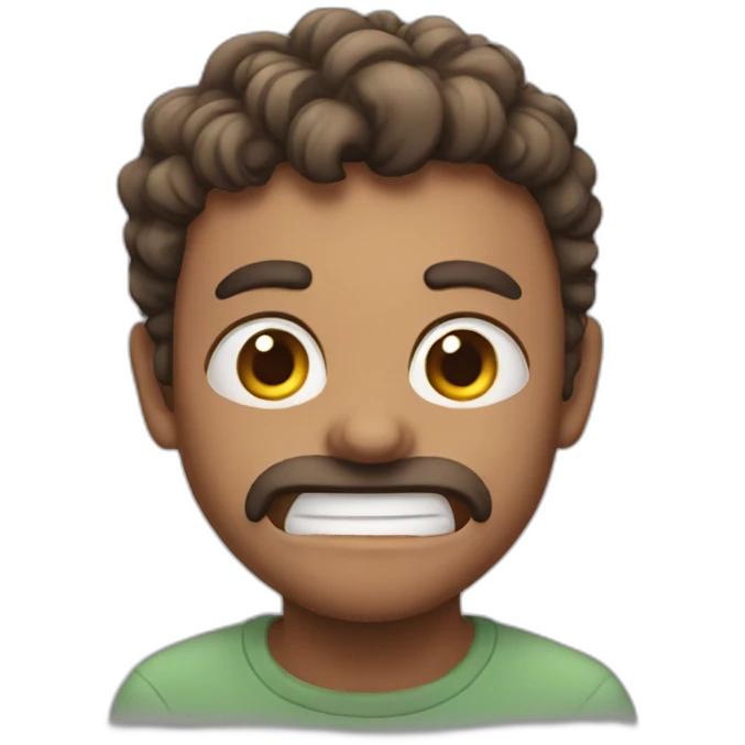 Mewing emoji