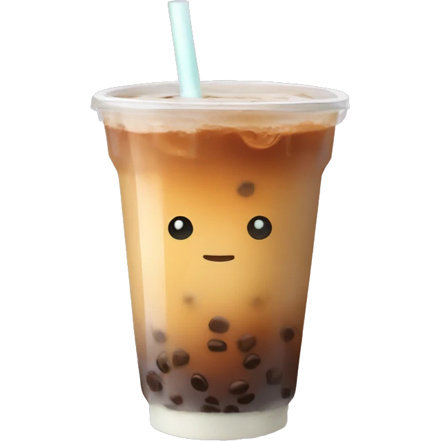 Boba coffee tea emoji
