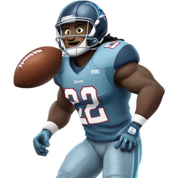 Derrick Henry football emoji