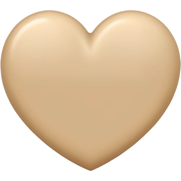 heart biegh colour emoji