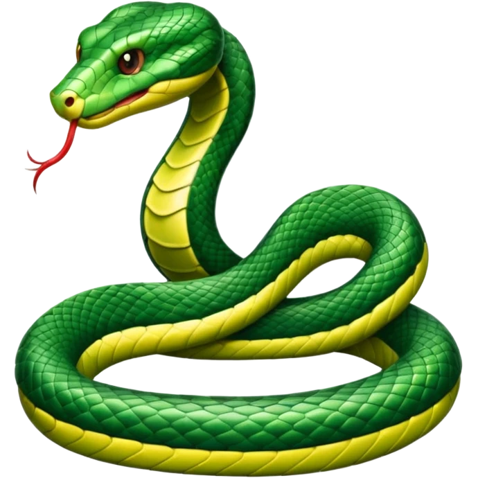 snake crawling  emoji