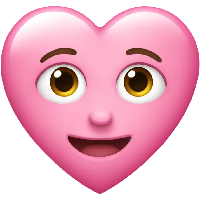 Pink heart emoji