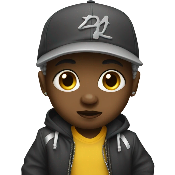 hip hop baby emoji