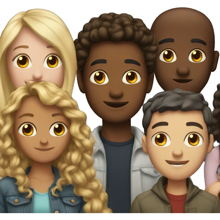 group of friends emoji