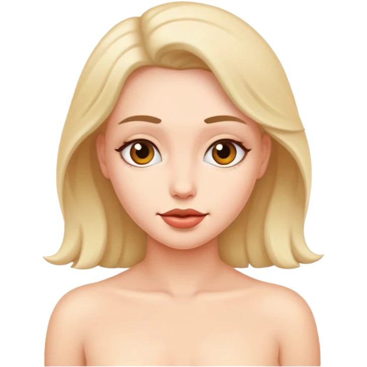 Naked woman emoji