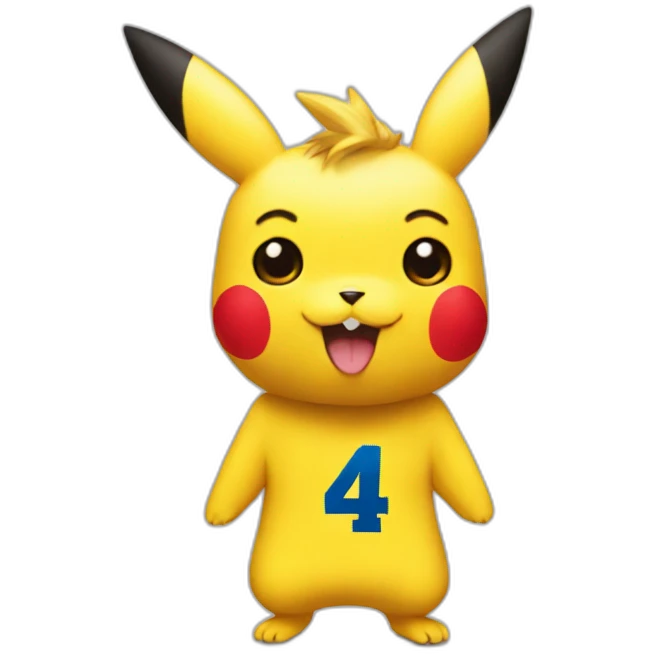 Messi pikachu emoji