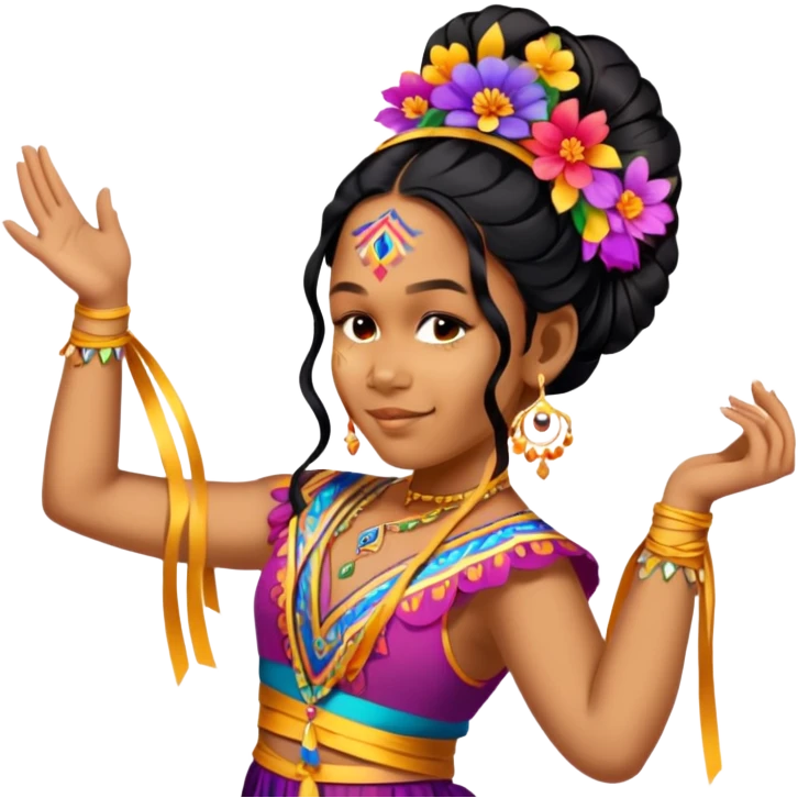 Traditional Dancer emoji