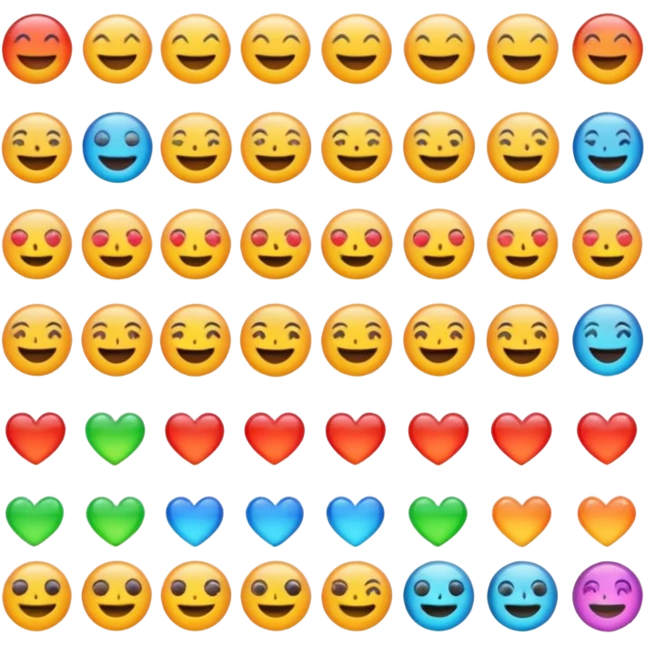 Meus emojis de iPhone emoji