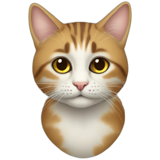 Кот в шоке emoji