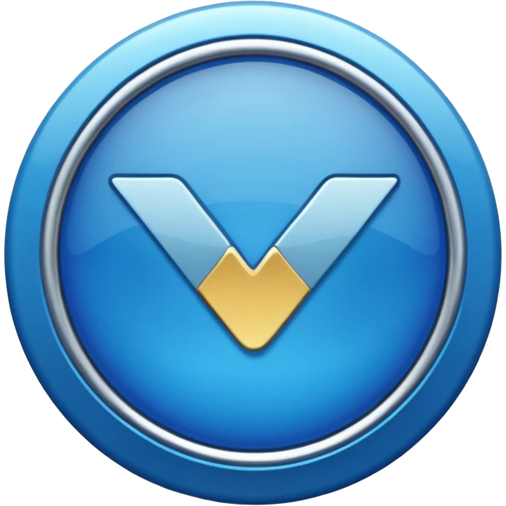 Verified badge in text emoji