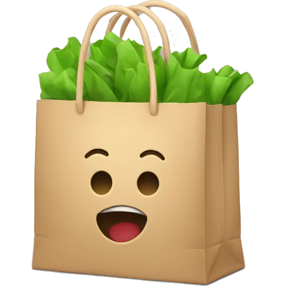 Shopping bag  emoji