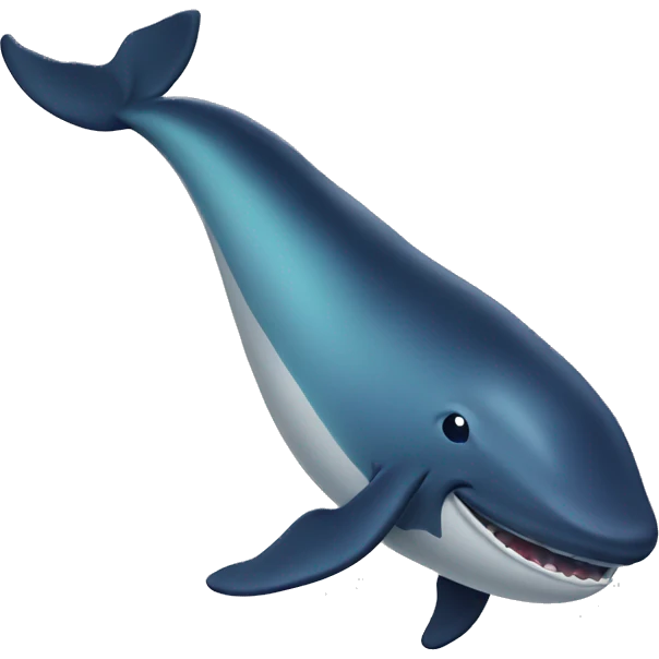 dancing whale emoji