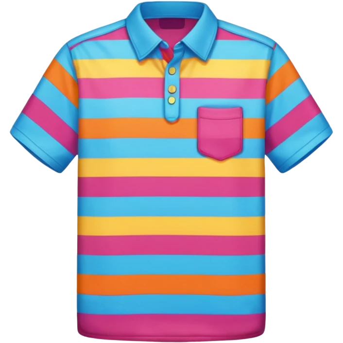 colourful shirt emoji