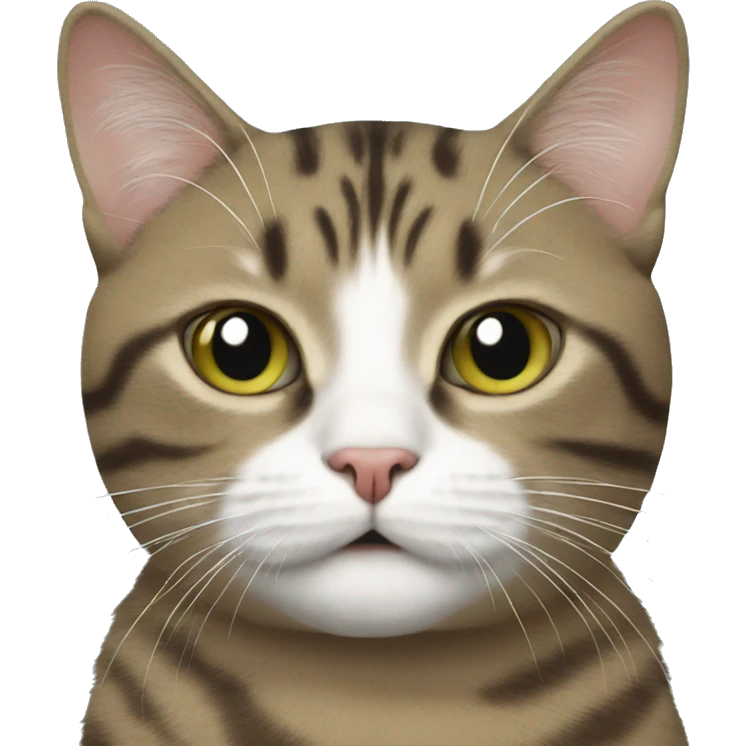 Cat with catnip emoji