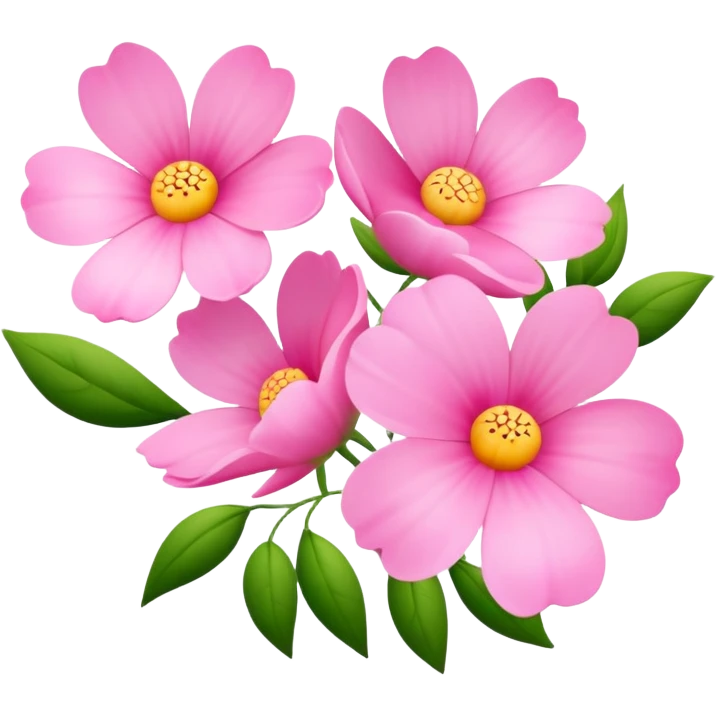Romantic pink lush aesthetic emoji