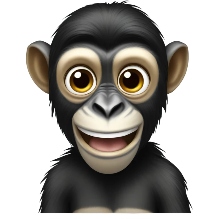 Spider monkey emoji