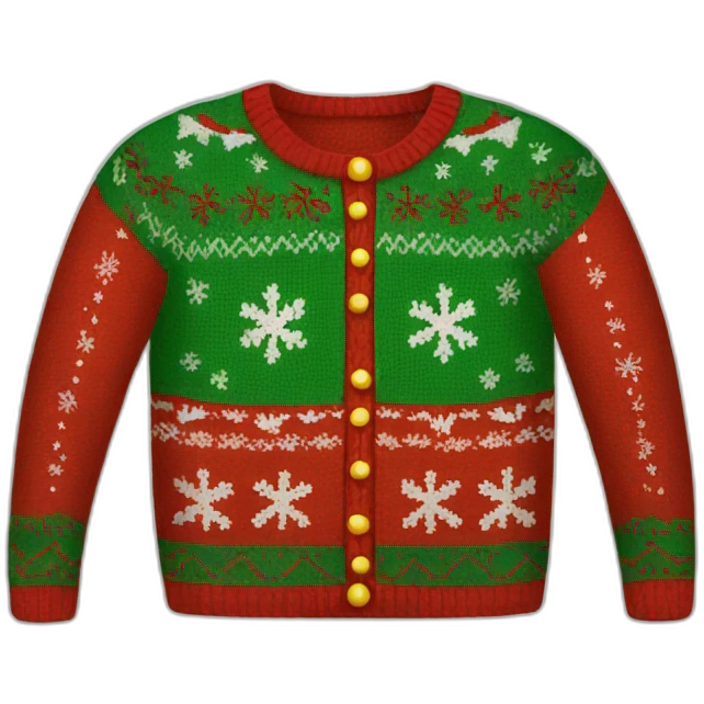 Ugly sweater  emoji