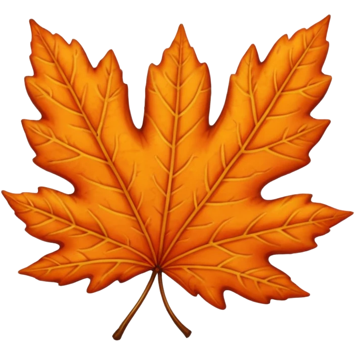 Sonbahar yaprağı emoji