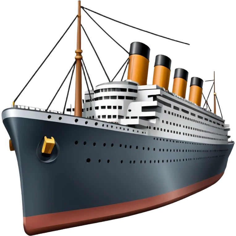 Make the Titanic emoji