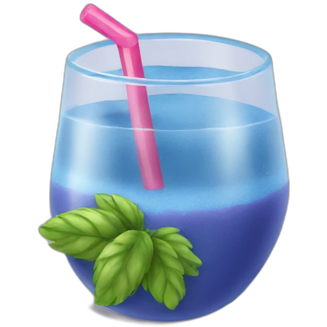 BlueberryーSmoothie emoji