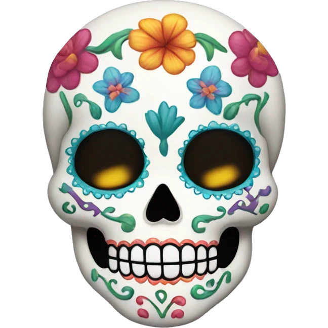 Sugar skull emoji