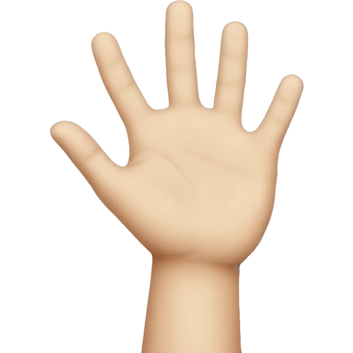 Hand emoji