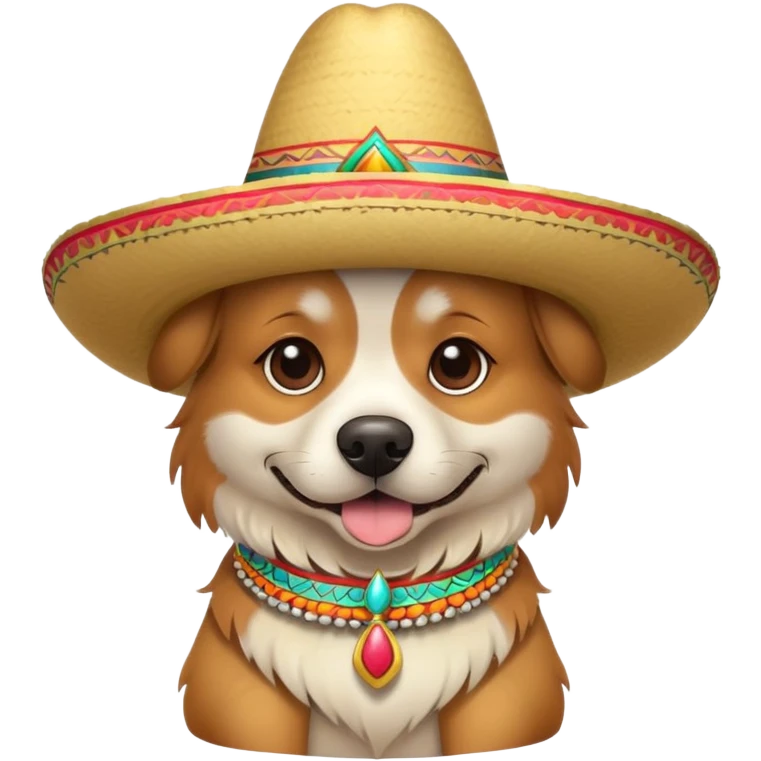 Perro con sombrero  emoji