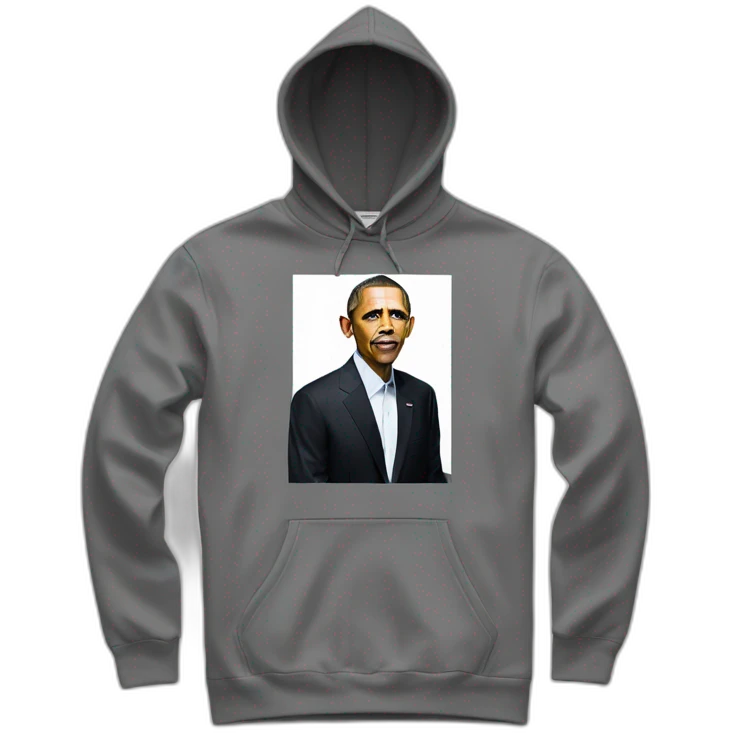 fullbody barack obama in box logo hoodie emoji
