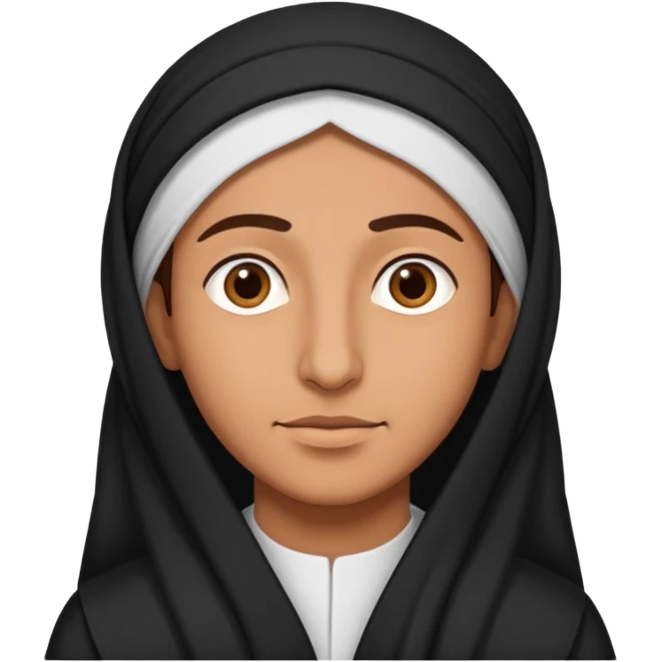 Arabic person emoji
