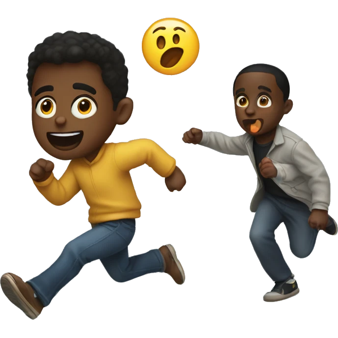 diddy chasing kid emoji