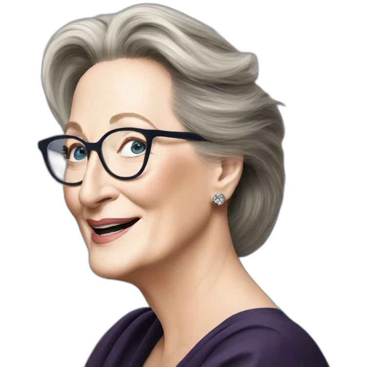 meryl streep emoji