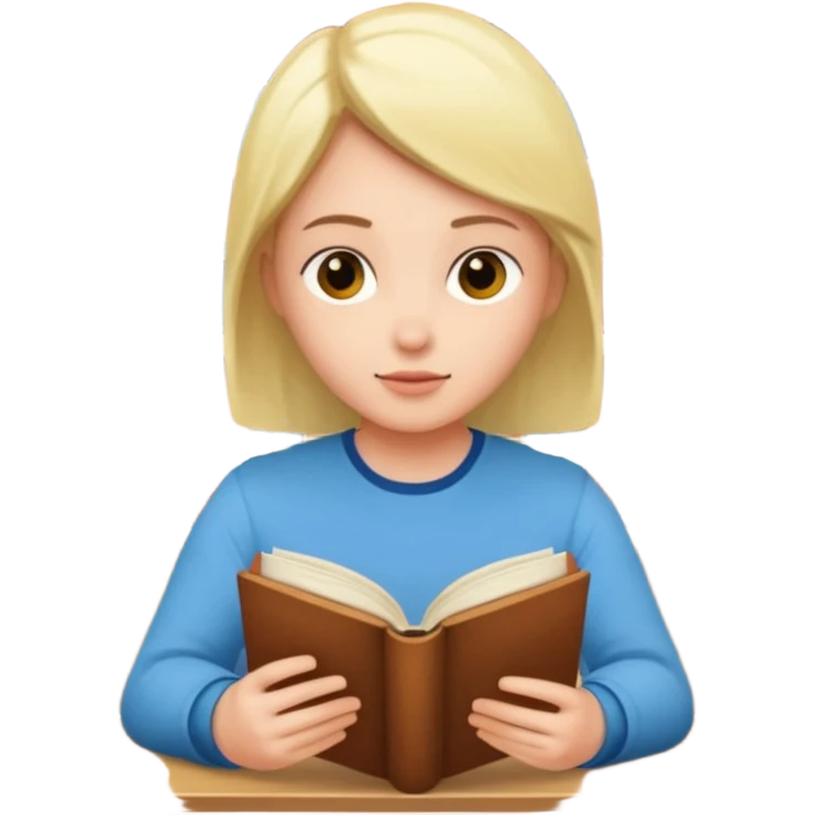 I’ll go to the library emoji