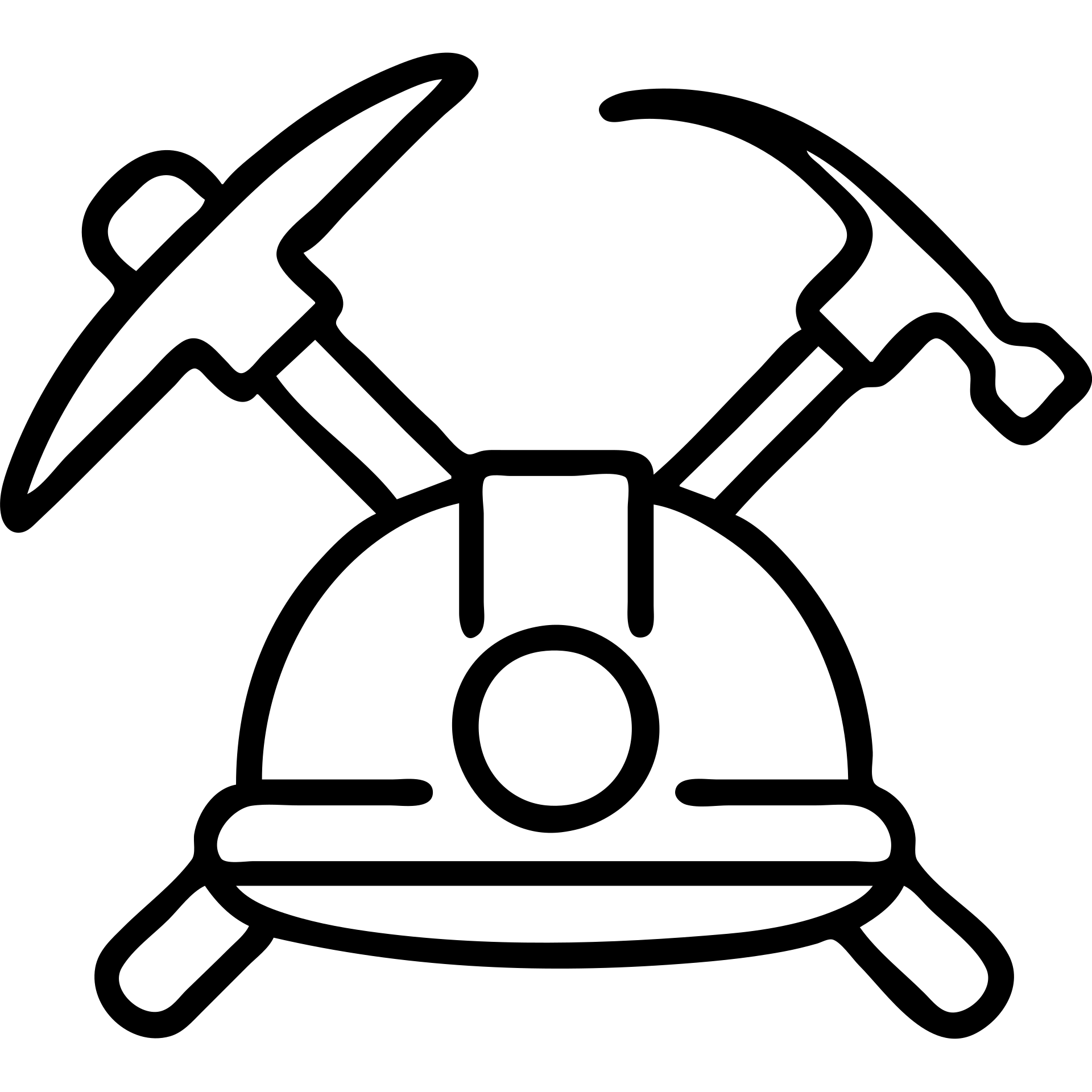 mining industry scene with a pickaxe and helmet emoji