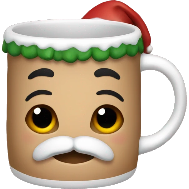 Christmas mug emoji