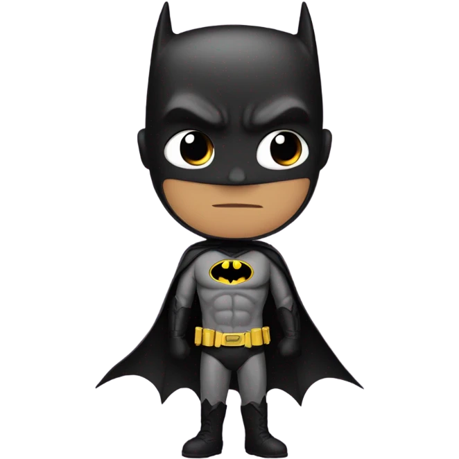 batman with heart hands emoji