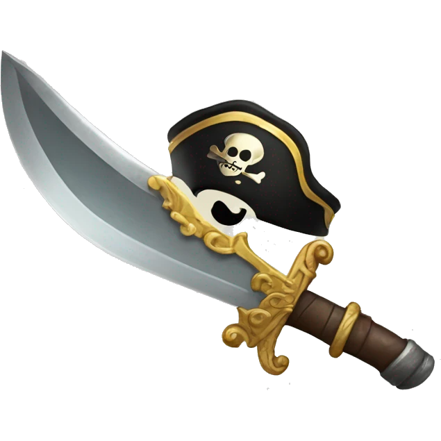 Pirate’s Scimitar emoji
