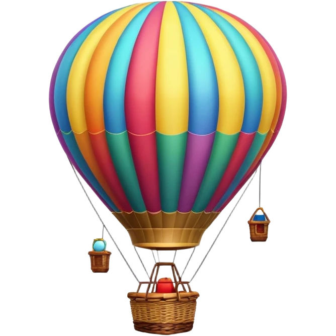 Hot air balloon  emoji