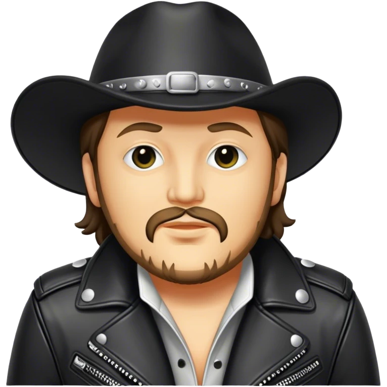 zucchero sugar fornaciari in leather jacket, half body image emoji