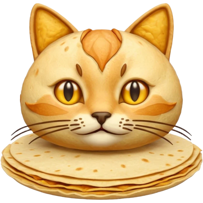 Tortilla cat emoji
