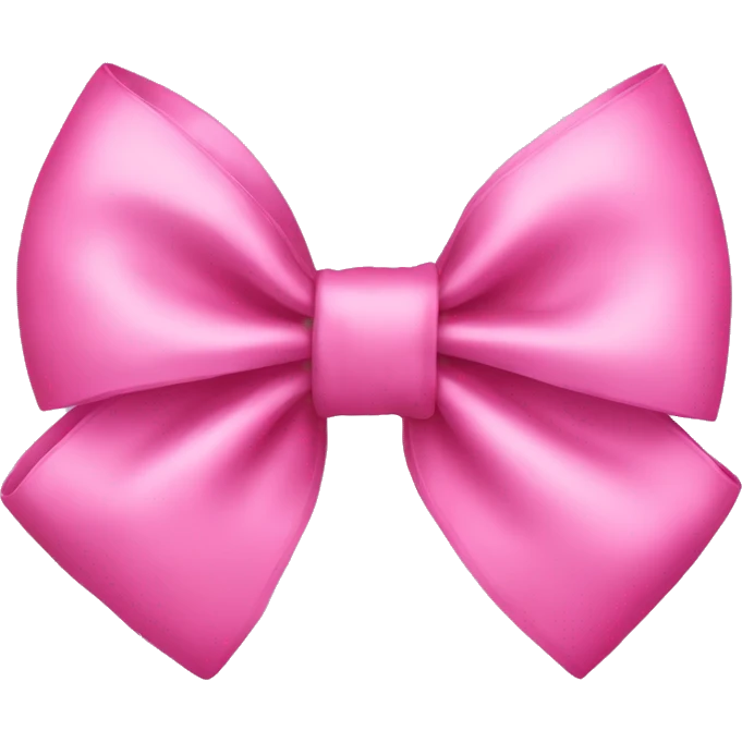 Pink bow  emoji