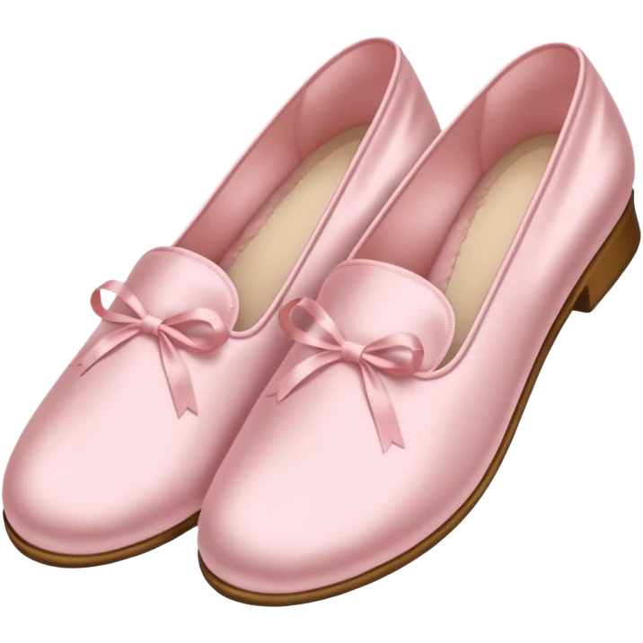 Light pink silk slippers and robe emoji