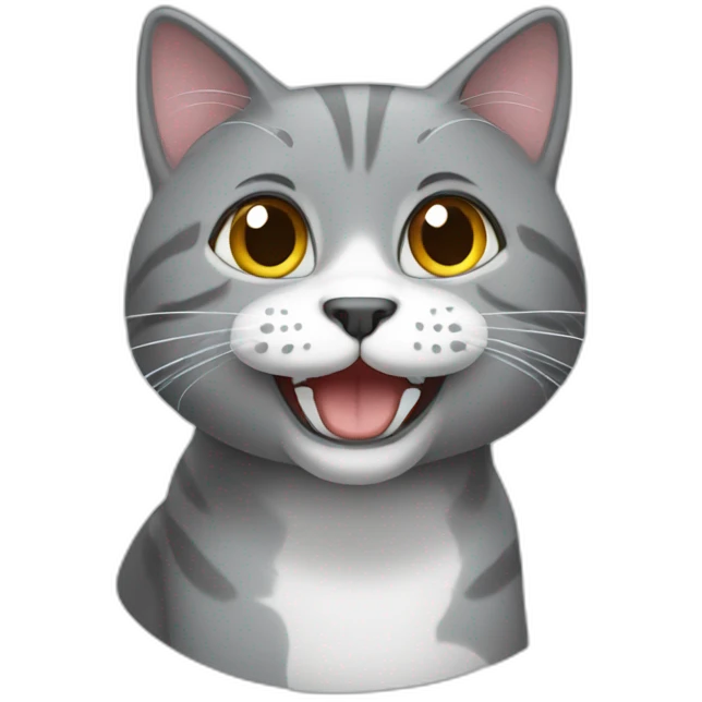 happygreycat emoji