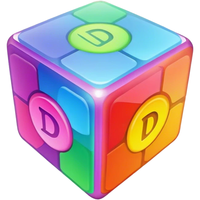 DnD cube  emoji